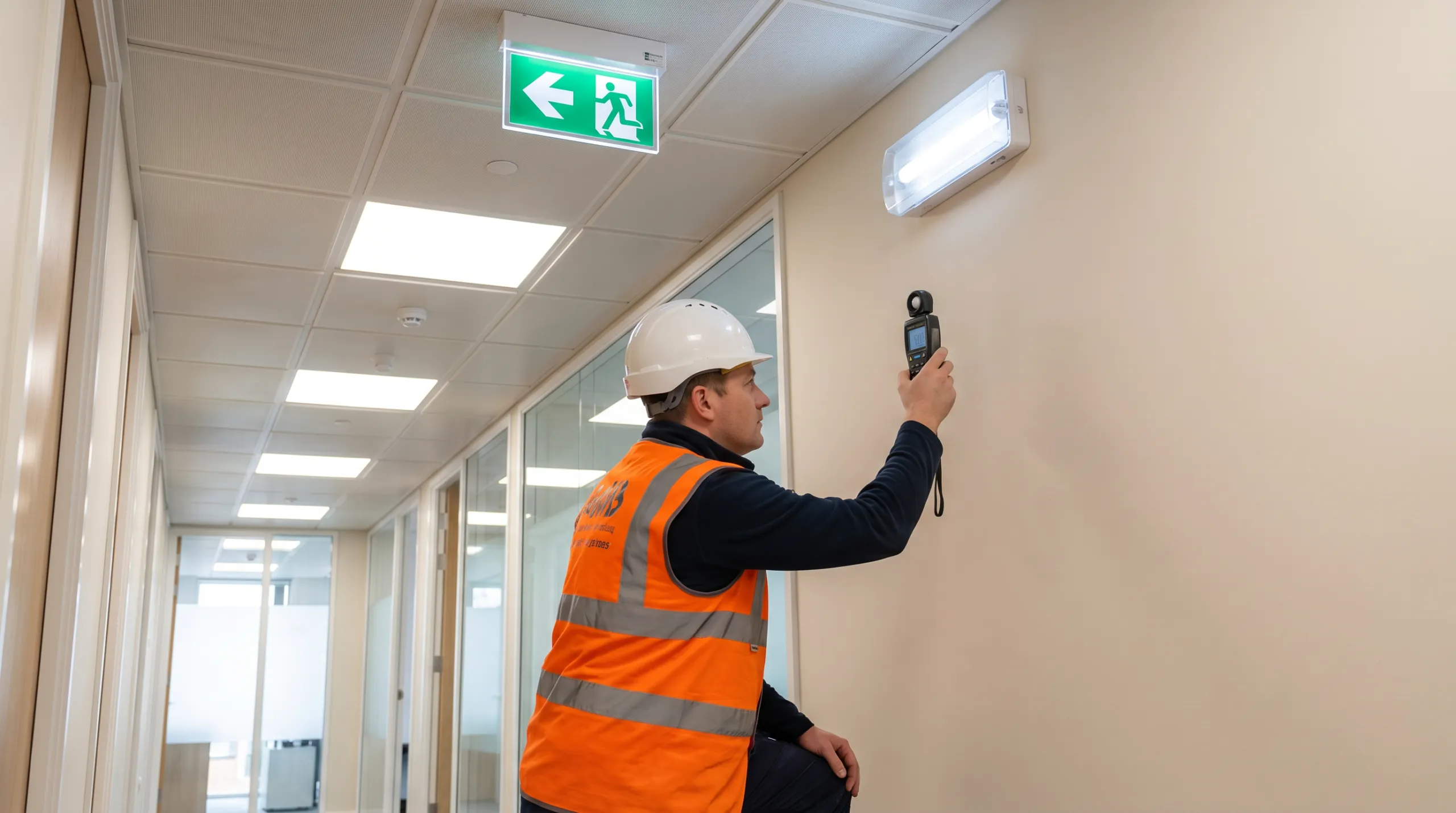 Emergency exit sign