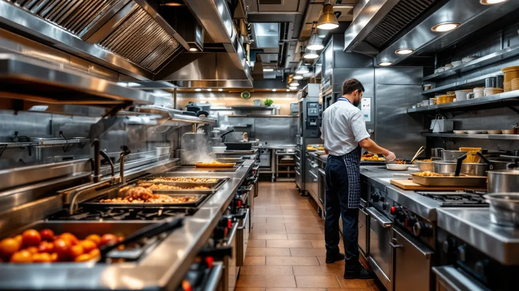 Commercial Kitchen Cooking Equipment - Fire Safety