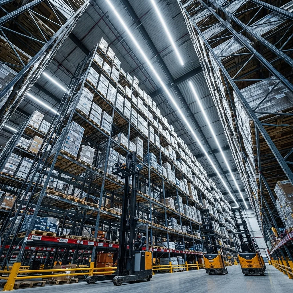 Warehouse High-Bay Racking System Fire Risk
